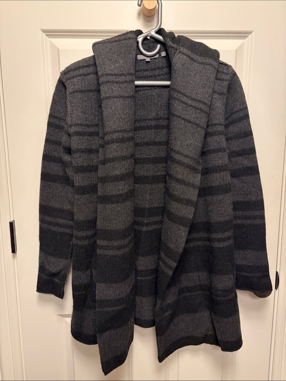 Vince Open Cardigan Sweater-Hoodie